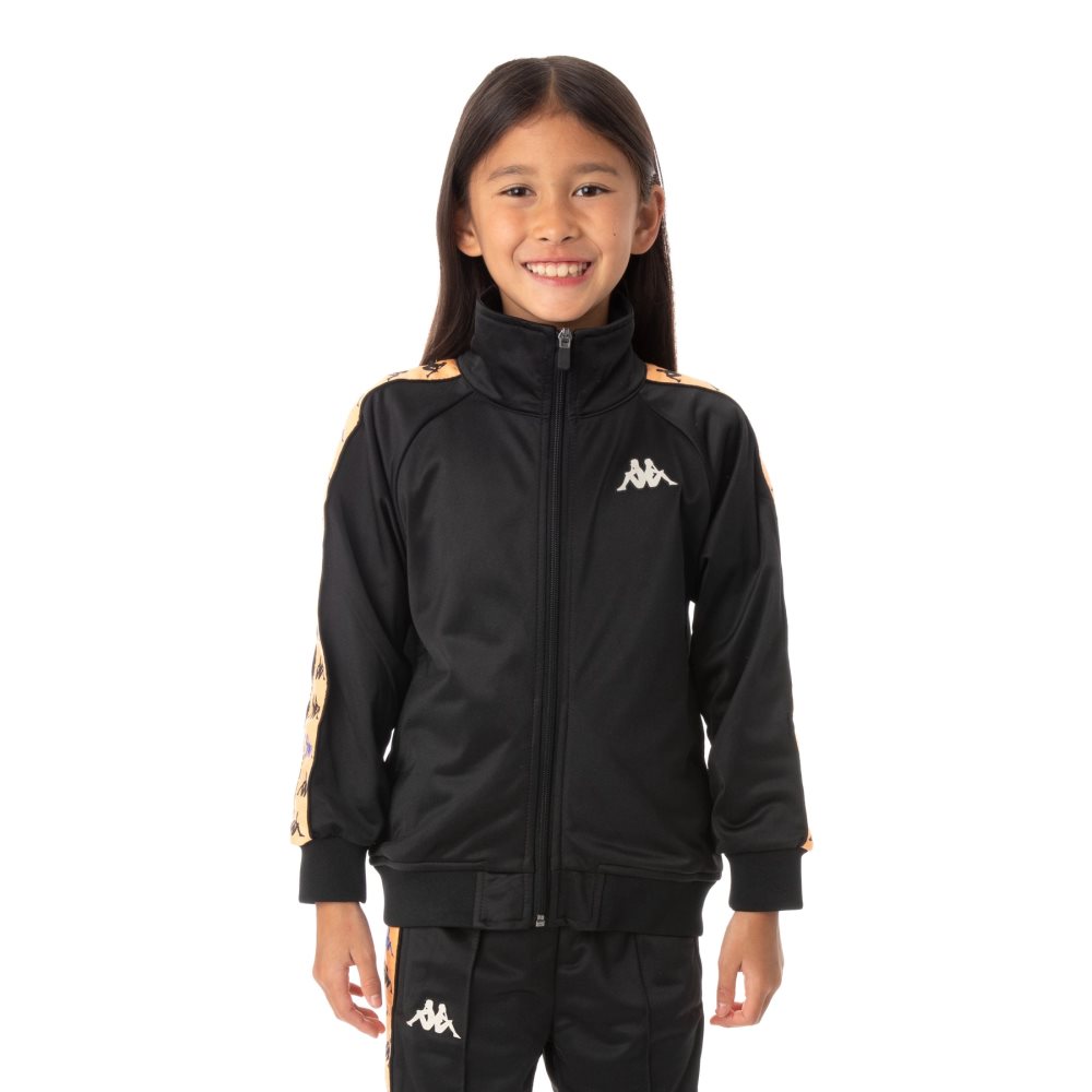 Kappa 222 Banda Dullo Track Jackets Black | BT3502861