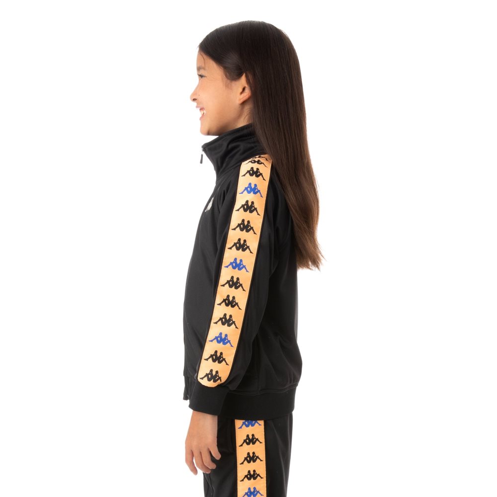 Kappa 222 Banda Dullo Track Jackets Black | TI4578916