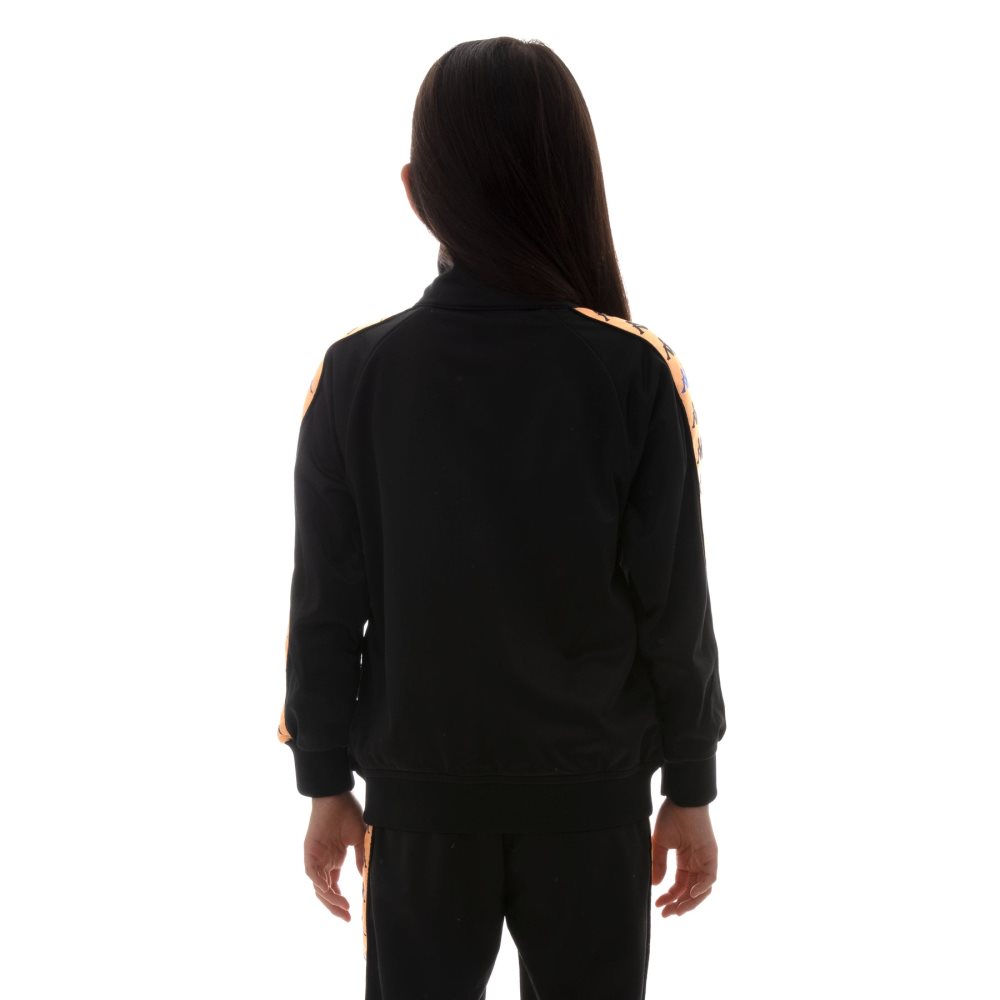 Kappa 222 Banda Dullo Track Jackets Black | TI4578916