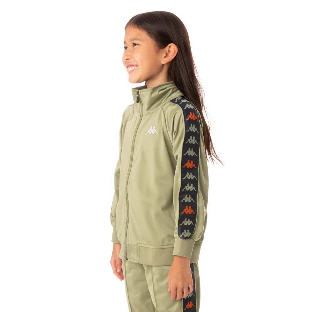 Kappa 222 Banda Dullo Track Jackets Green | TF2456708