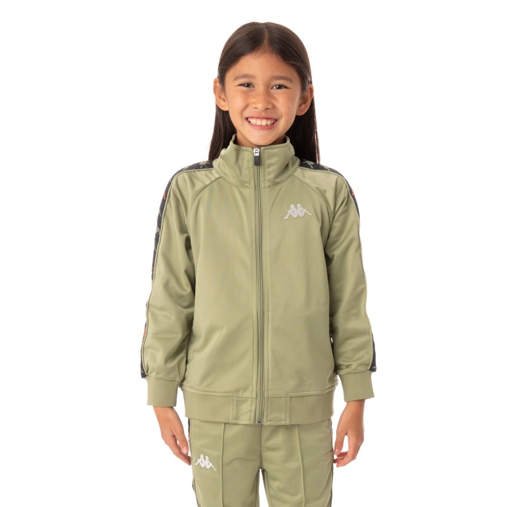 Kappa 222 Banda Dullo Track Jackets Green | TF2456708