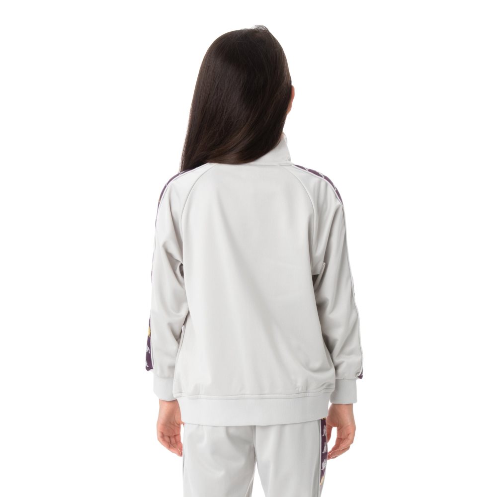 Kappa 222 Banda Dullo Track Jackets Grey Silver | XT5792341