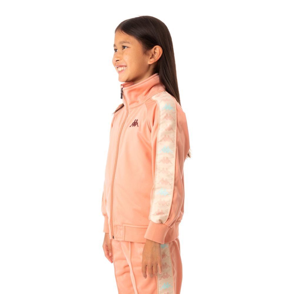 Kappa 222 Banda Dullo Track Jackets Pink Coral | EN3908426