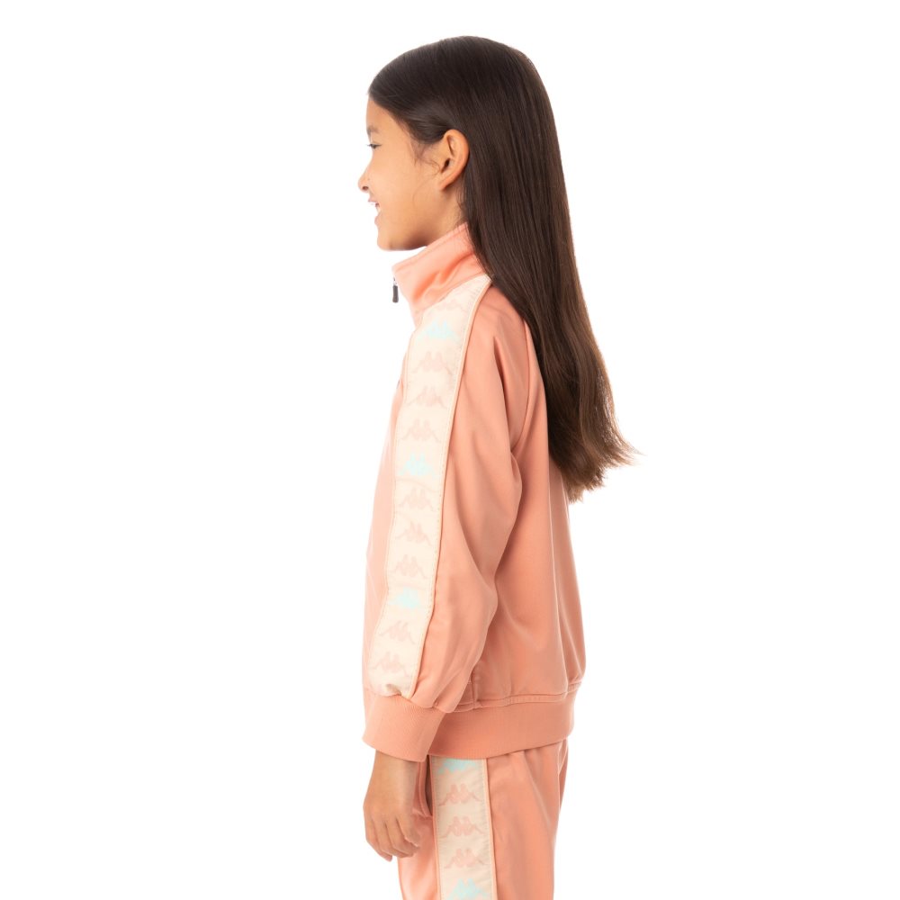 Kappa 222 Banda Dullo Track Jackets Pink Coral | EN3908426