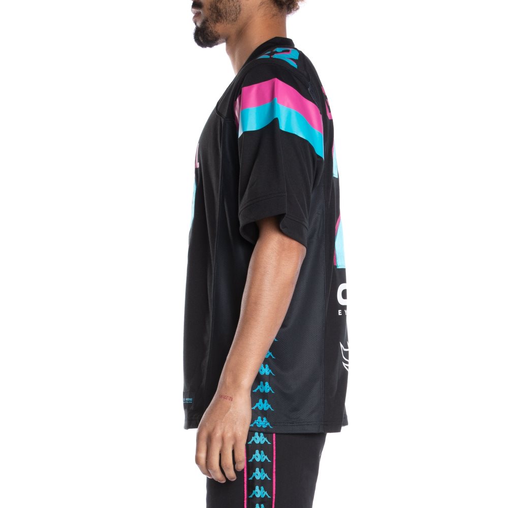 Kappa 222 Banda Gumball Glend Football Jersey Black | IG3708629