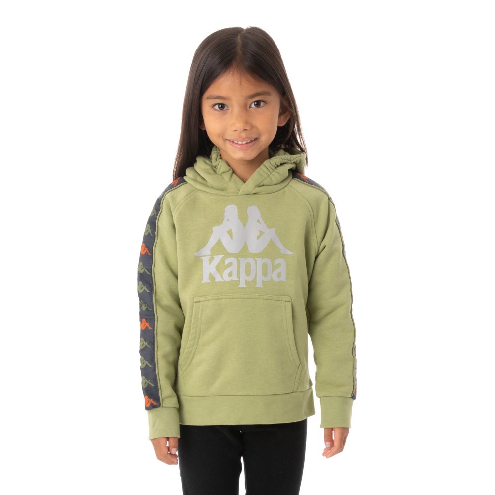 Kappa 222 Banda Hurtado 3 Hoodie Green | SF1485902