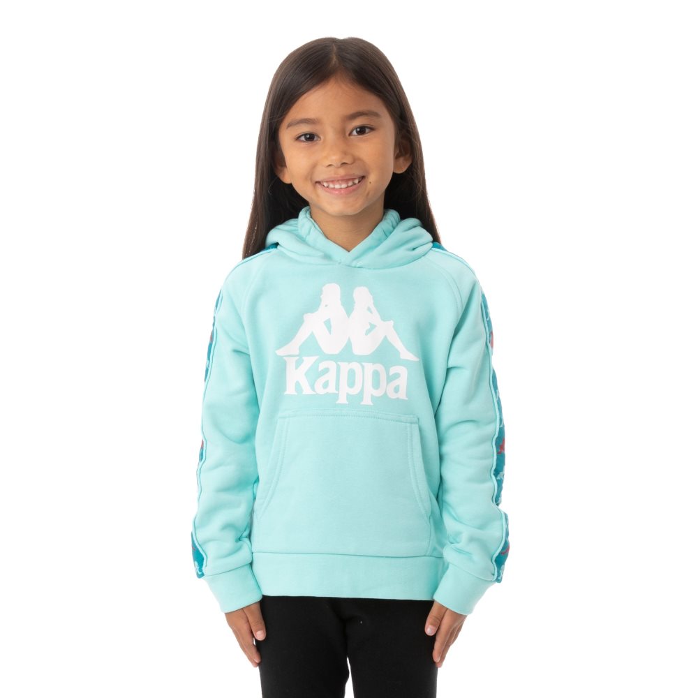 Kappa 222 Banda Hurtado 3 Hoodie Peacock | JG3409816