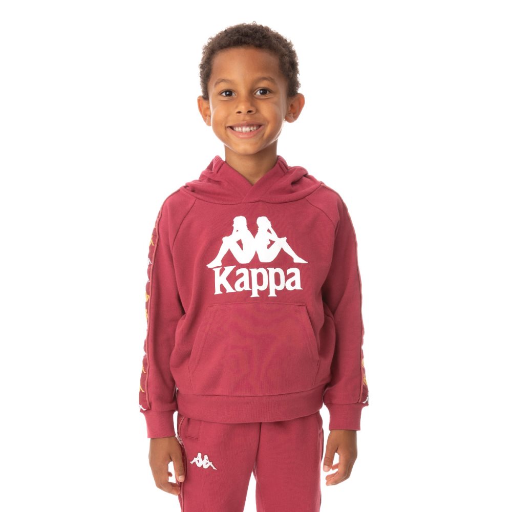 Kappa 222 Banda Hurtadon Hoodie Burgundy | CD4289065