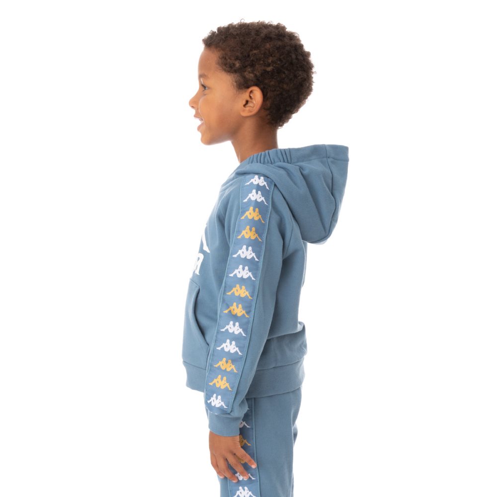 Kappa 222 Banda Hurtadon Hoodie Light Blue | DA7356914