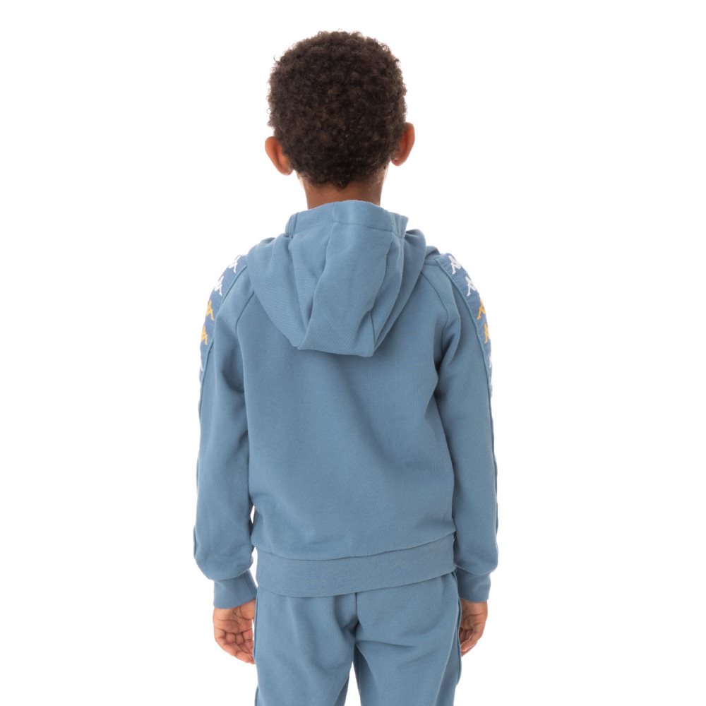 Kappa 222 Banda Hurtadon Hoodie Light Blue | DA7356914