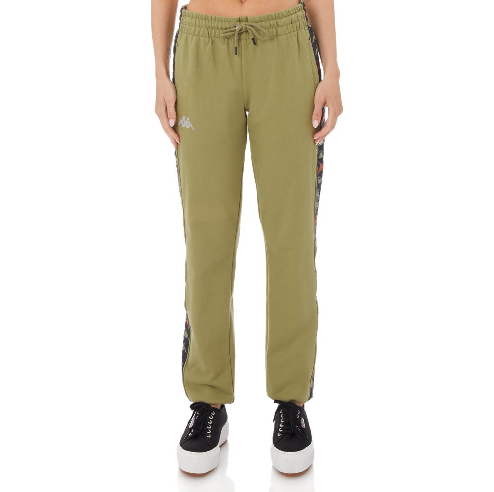 Kappa 222 Banda Iakora Sweatpants Green | PQ9714526