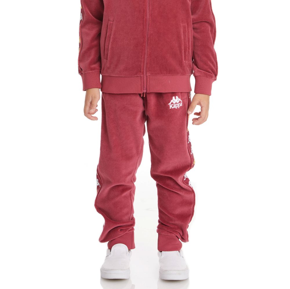 Kappa 222 Banda Lorence Track Pants Burgundy | GW5891376