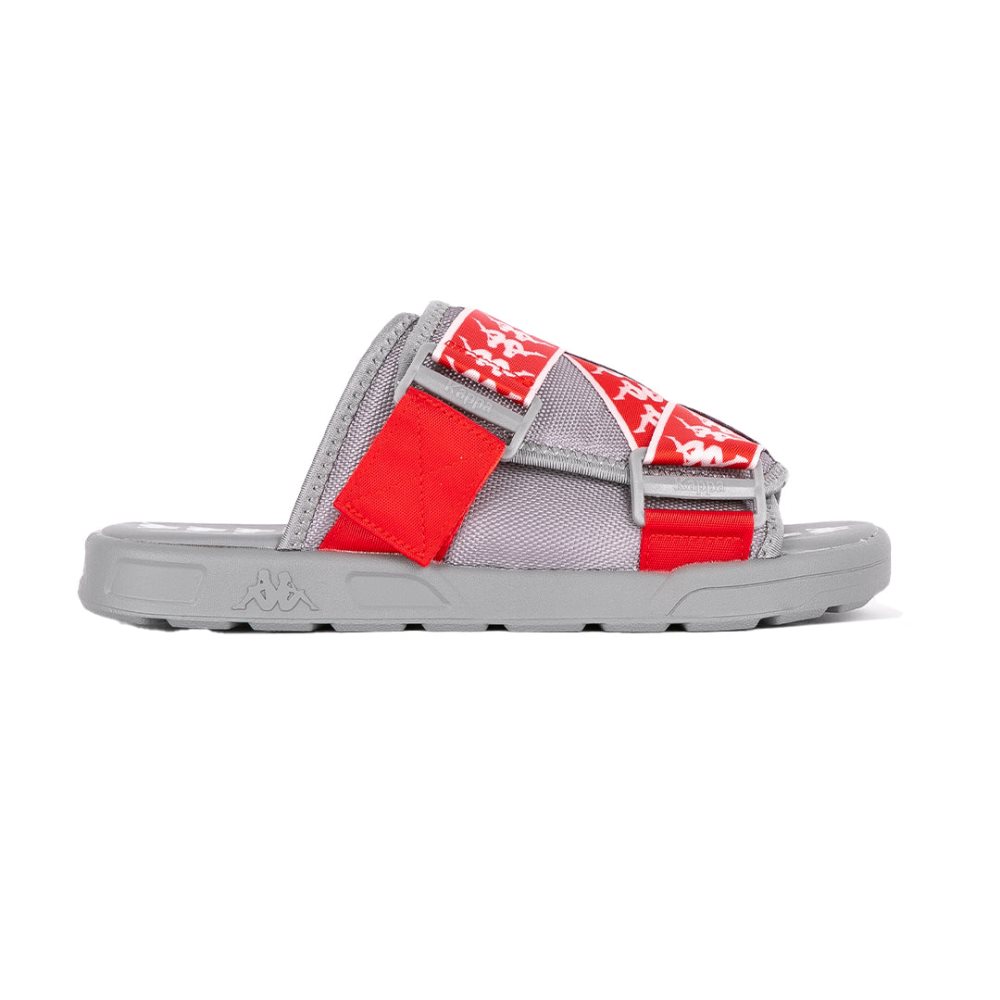 Kappa 222 Banda Mitel 1 Sandals Grey Red White | IG3519276