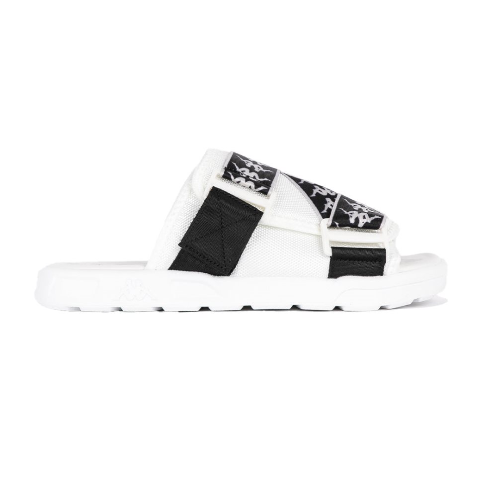 Kappa 222 Banda Mitel 1 Sandals White Black | LQ1507382
