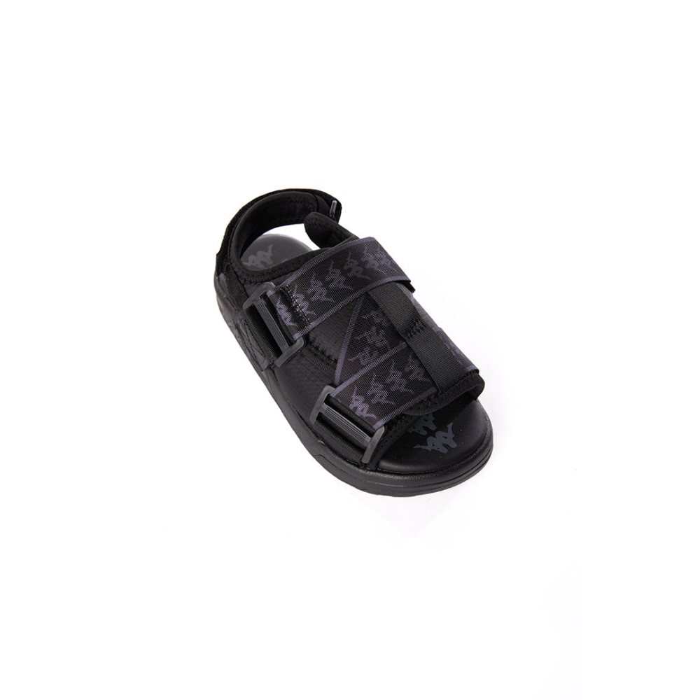 Kappa 222 Banda Mitel 2 Toddlers Sandals Black Grey | EW5429683