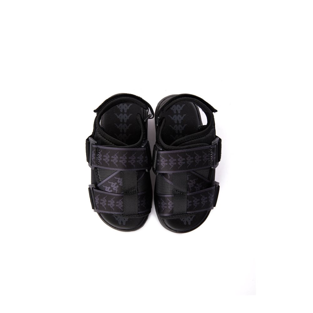 Kappa 222 Banda Mitel 2 Toddlers Sandals Black Grey | EW5429683