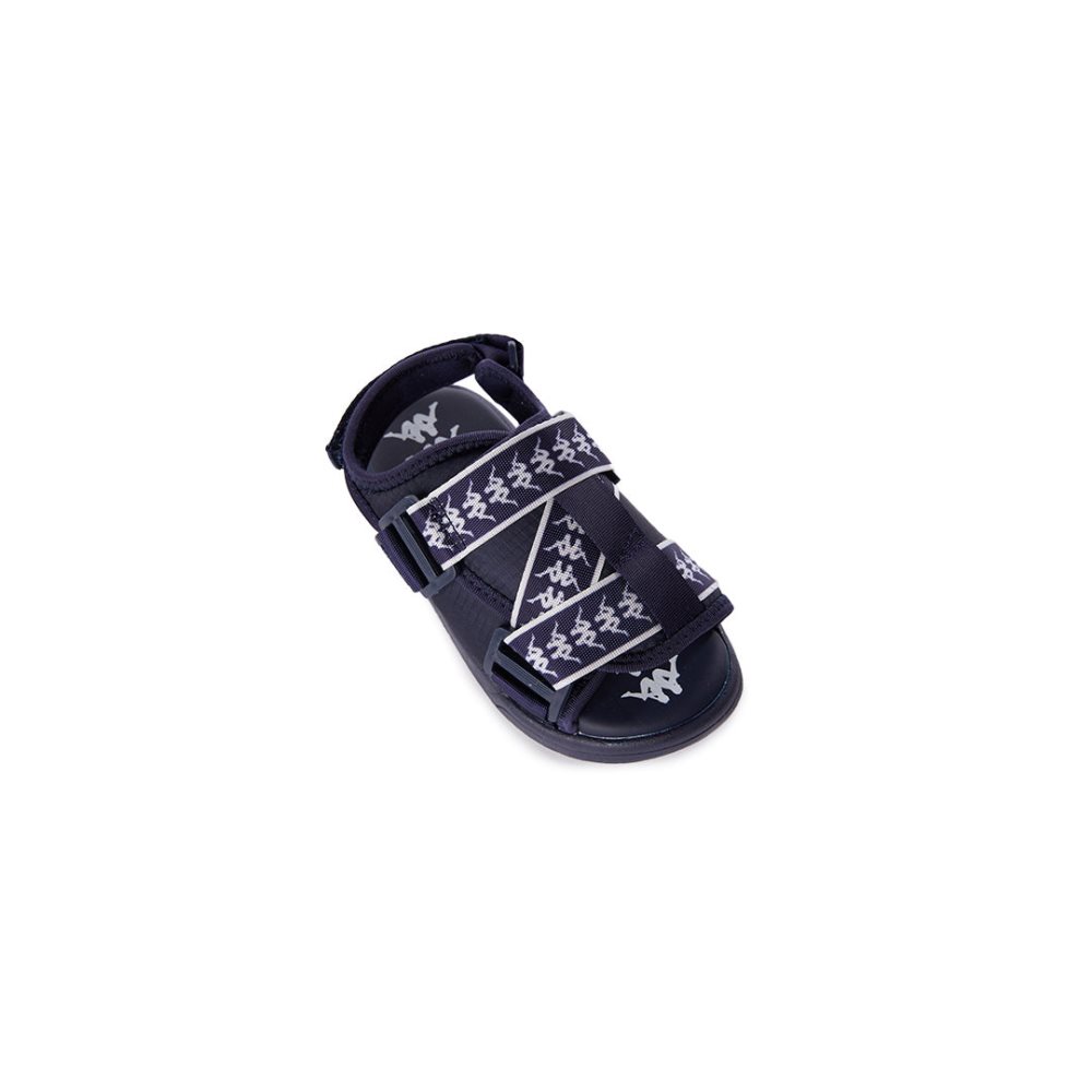 Kappa 222 Banda Mitel 2 Toddlers Sandals Navy White | MR0452769