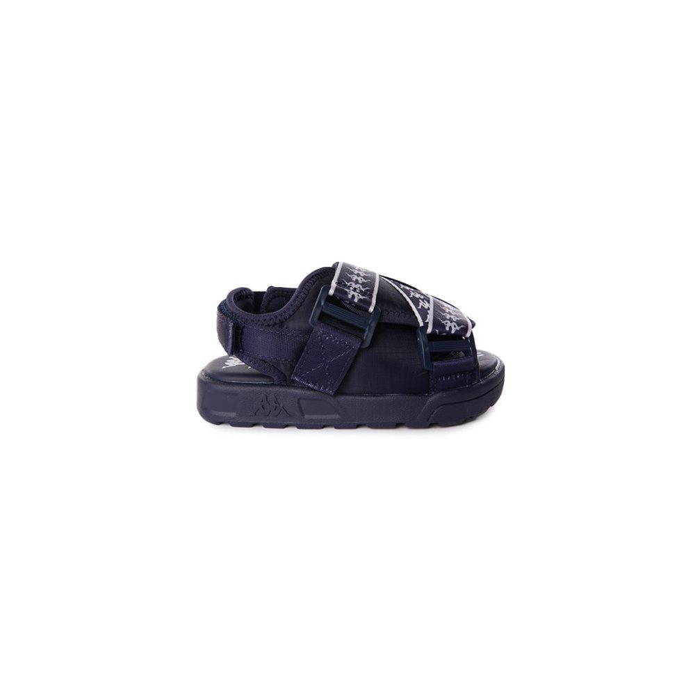 Kappa 222 Banda Mitel 2 Toddlers Sandals Navy White | MR0452769