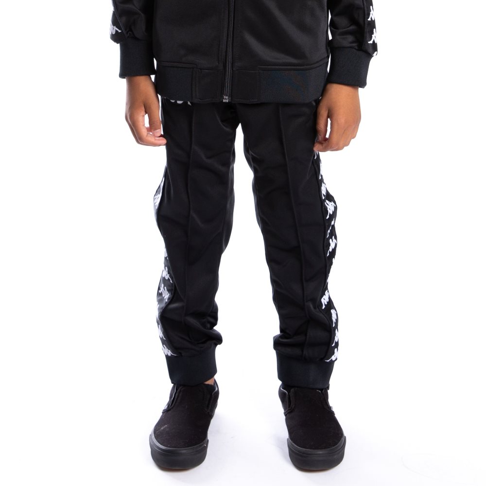 Kappa 222 Banda Rastoriazz Track Pants Black | QX7569120