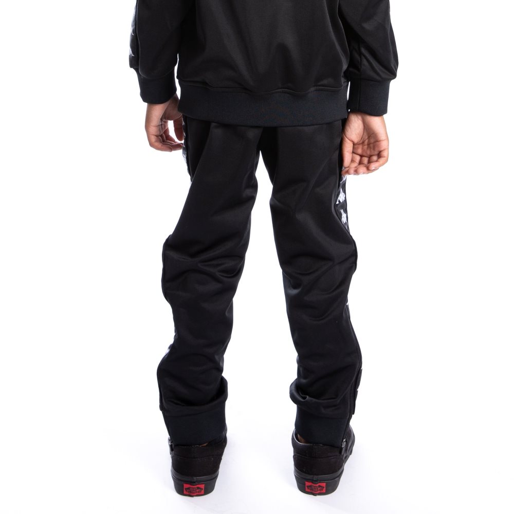 Kappa 222 Banda Rastoriazz Track Pants Black | XQ2694850