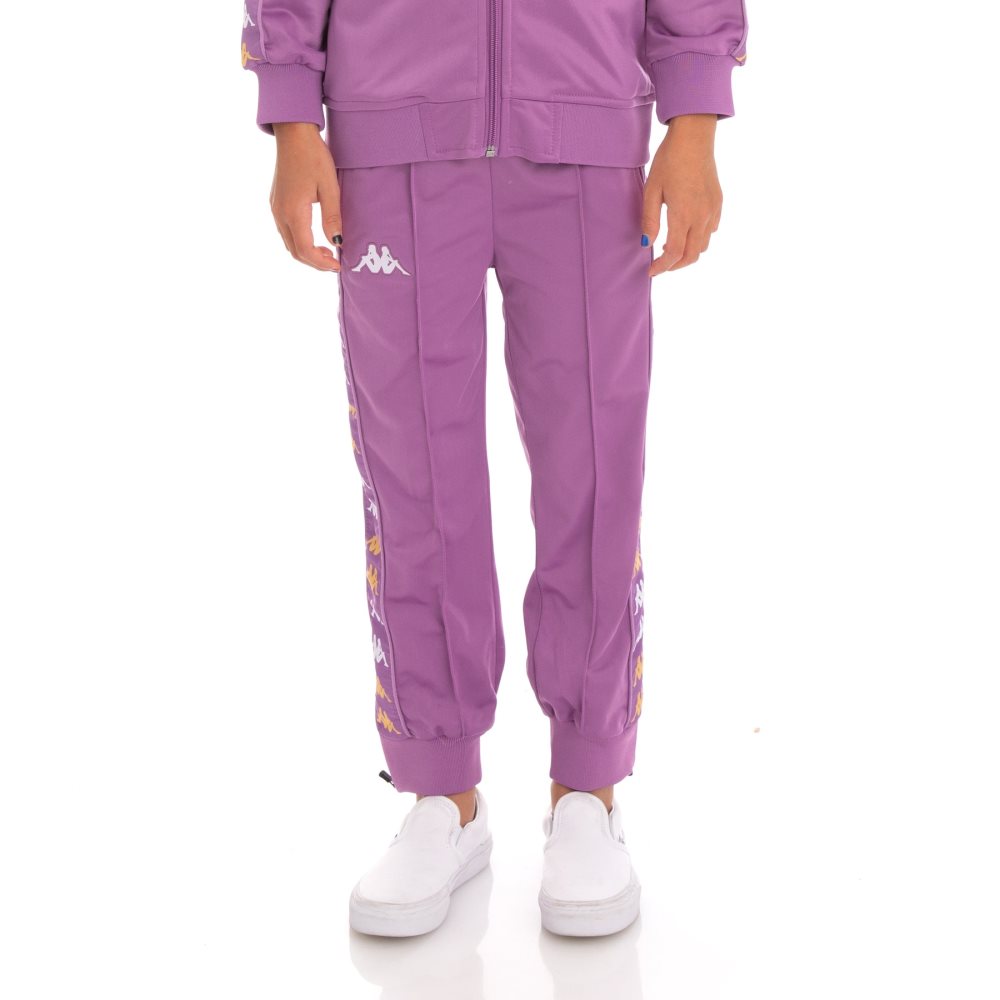 Kappa 222 Banda Rastoriazzin Track Pants Purple Lavender | FD6503918