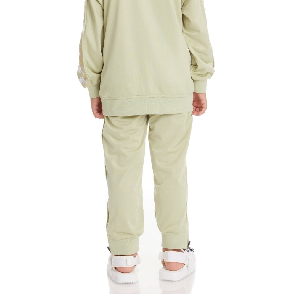 Kappa 222 Banda Rastoriazzin Track Pants Green Olive | TB6850942