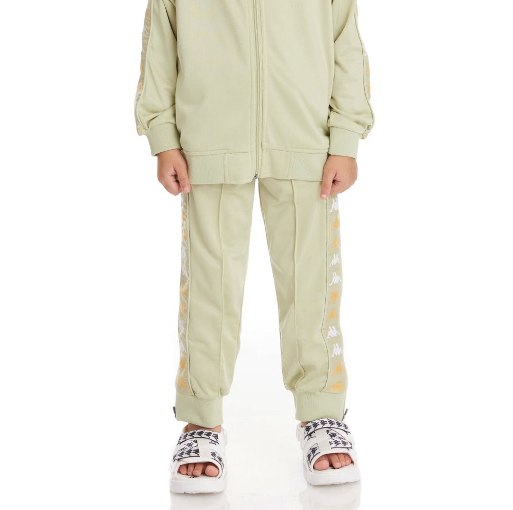 Kappa 222 Banda Rastoriazzin Track Pants Green Olive | TB6850942