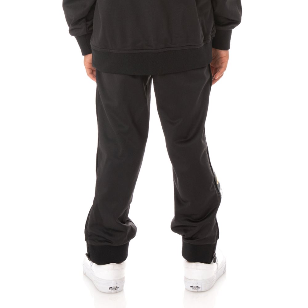 Kappa 222 Banda Rastoriazzin Track Pants Black | WH7039521