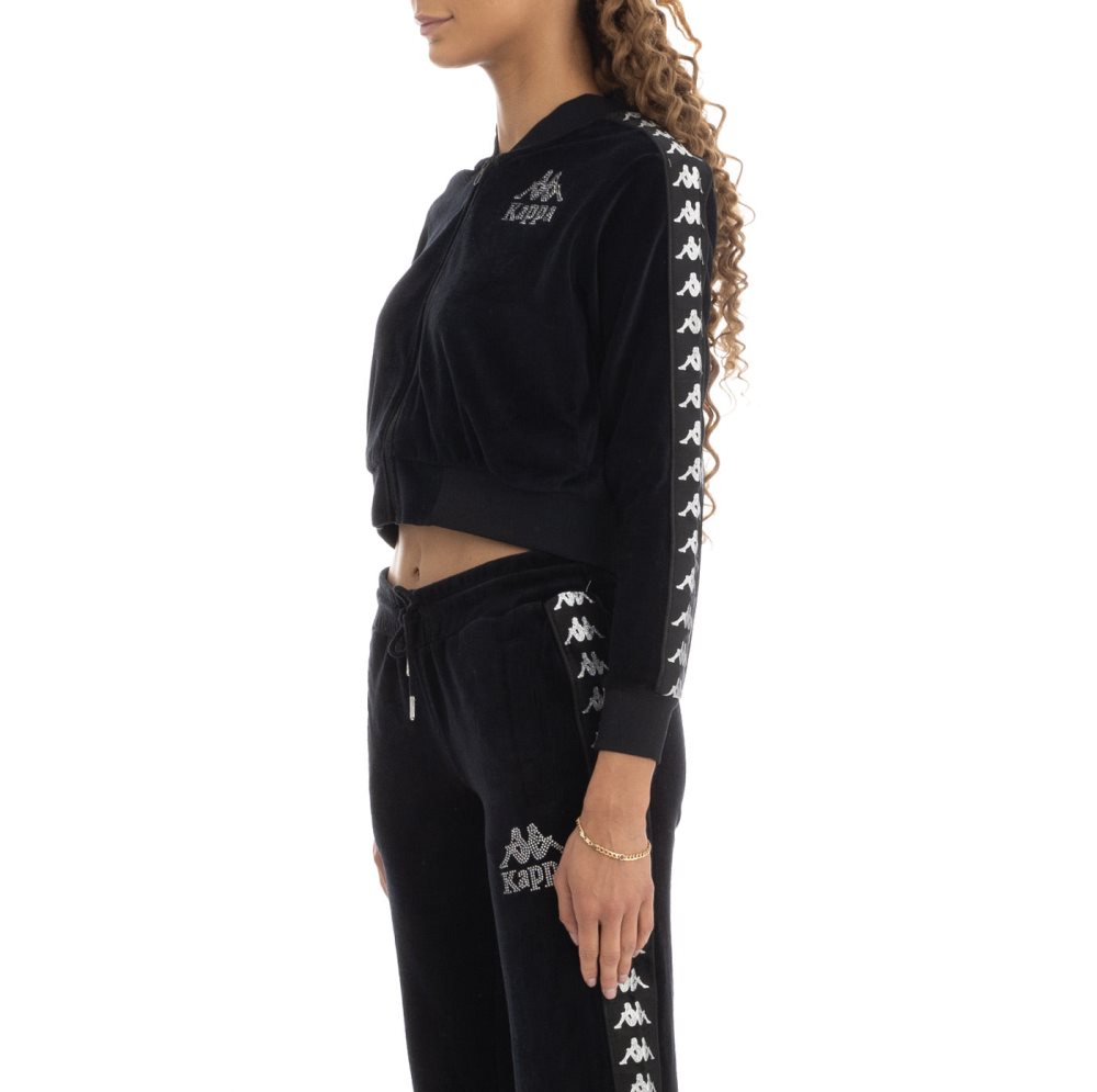 Kappa 222 Banda Servelle Track Jackets Black | RZ2975384