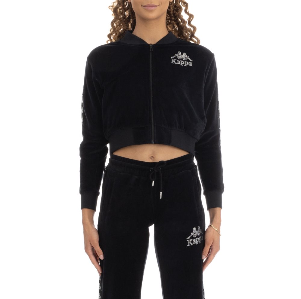 Kappa 222 Banda Servelle Track Jackets Black | RZ2975384