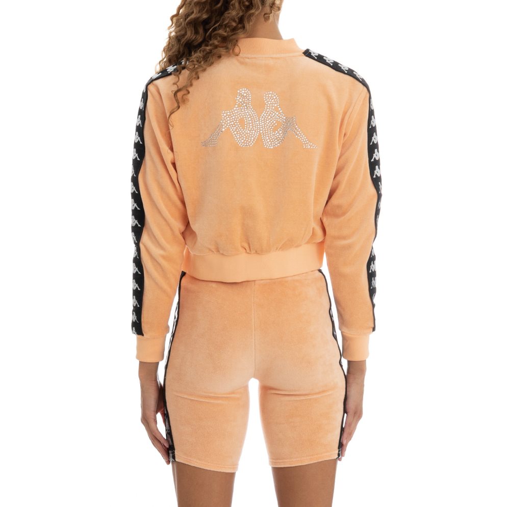 Kappa 222 Banda Servelle Track Jackets Orange Coral | SD0412759