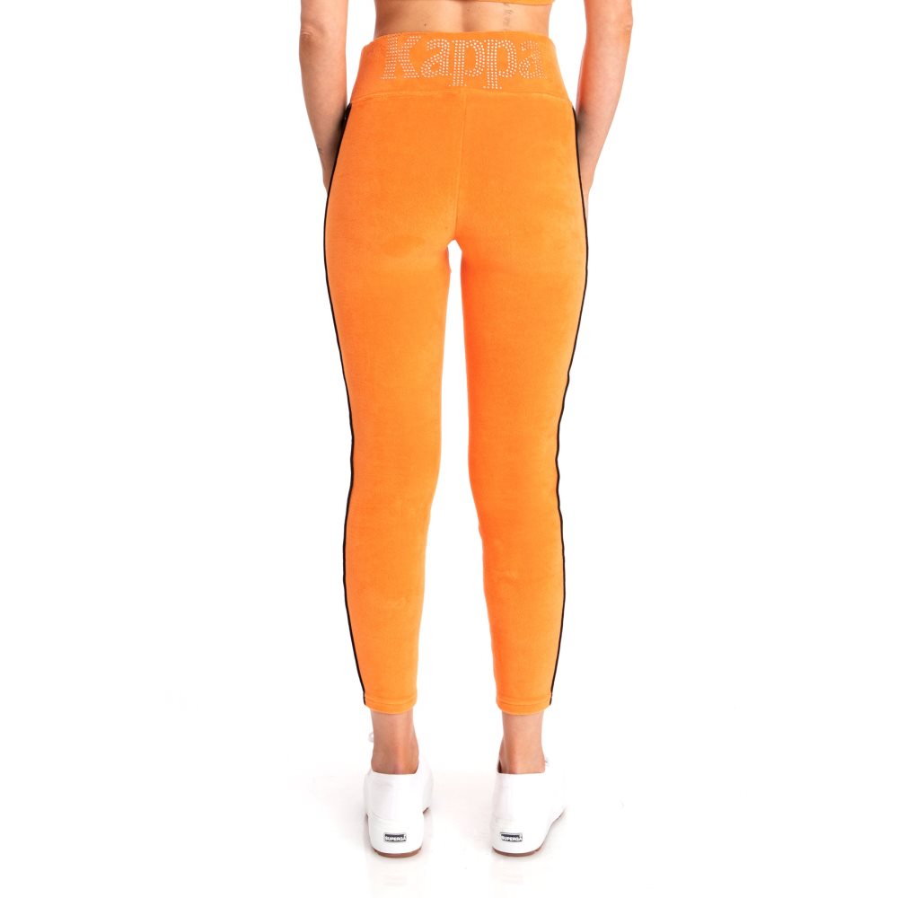 Kappa 222 Banda Stele Leggings Orange | WQ7308514