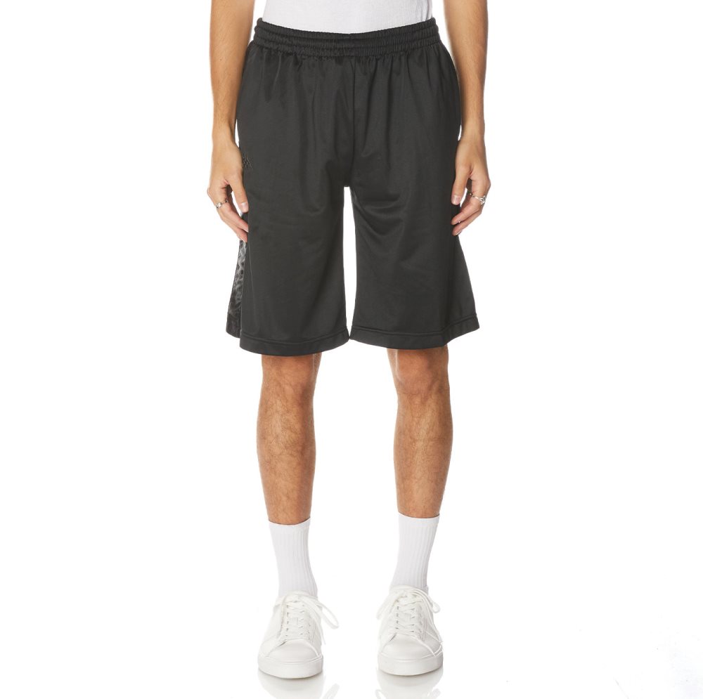 Kappa 222 Banda Treadwellz Shorts Black | CH8791420