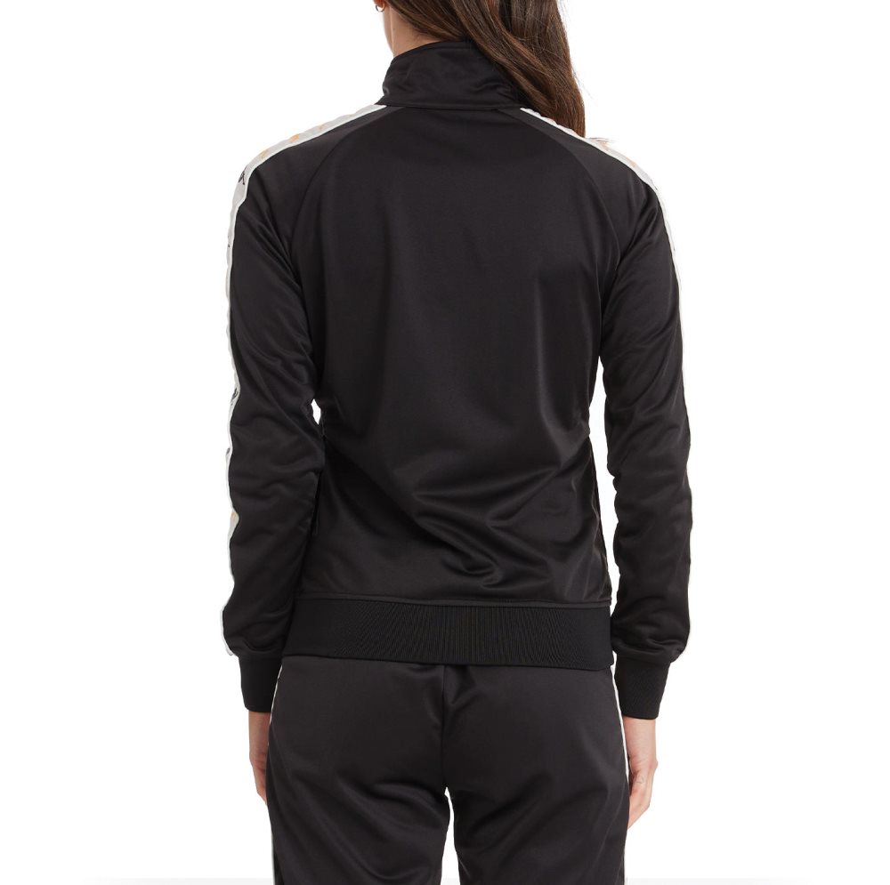 Kappa 222 Banda Wanniston 2 Track Jackets Black | EQ5231479