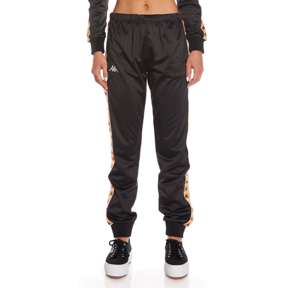 Kappa 222 Banda Wrastory Track Pants Black | GC9305186