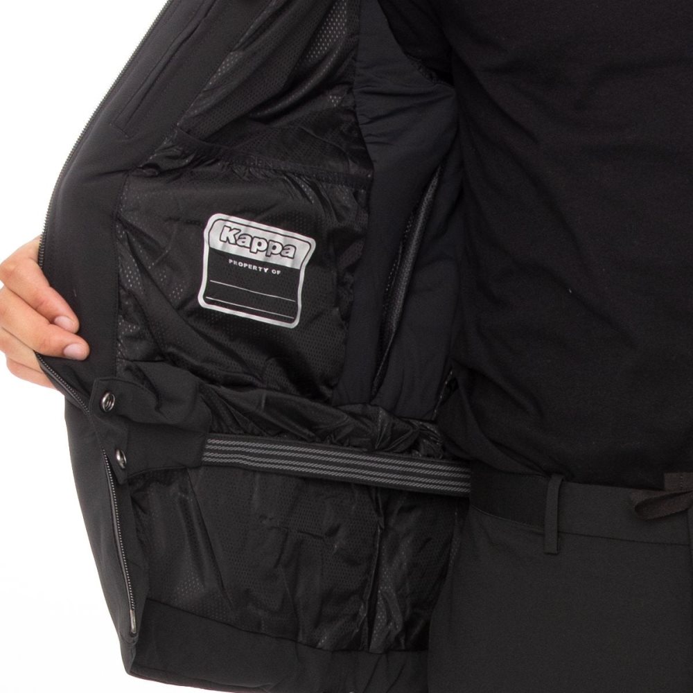 Kappa 6Cento 606 Ski Jackets Black | VW7608341