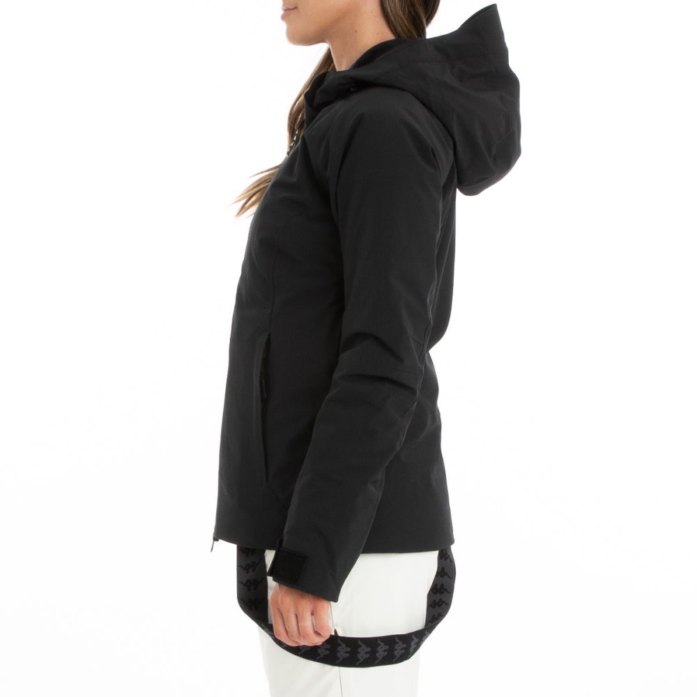 Kappa 6Cento 610 Ski Jackets Black | AM7624593