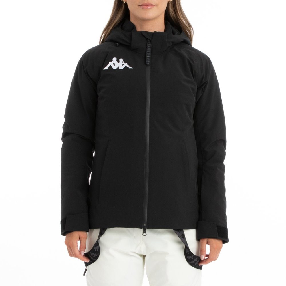 Kappa 6Cento 610 Ski Jackets Black | AM7624593