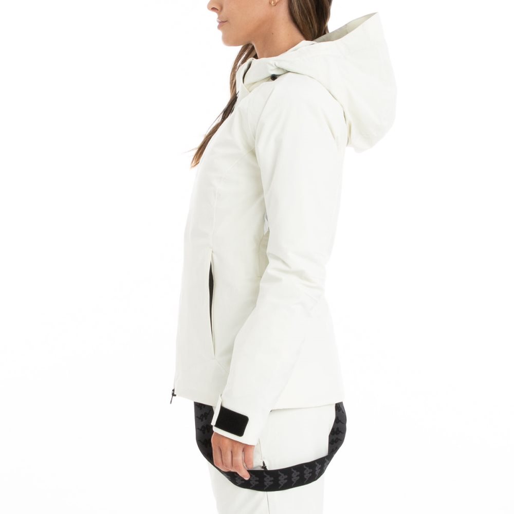 Kappa 6Cento 610 Ski Jackets White | NP9534602