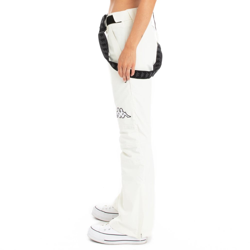 Kappa 6Cento 634 Ski Pants White | HI7852914
