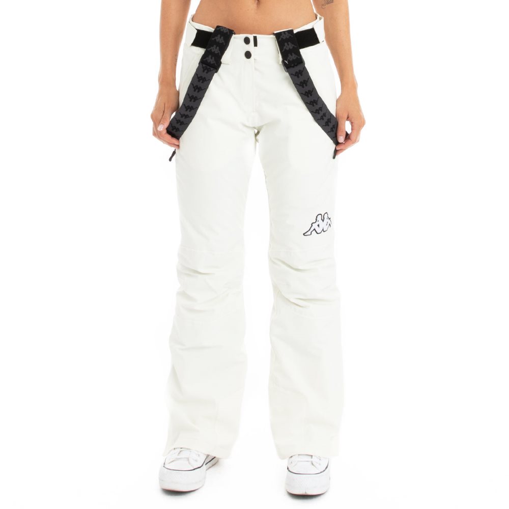 Kappa 6Cento 634 Ski Pants White | HI7852914