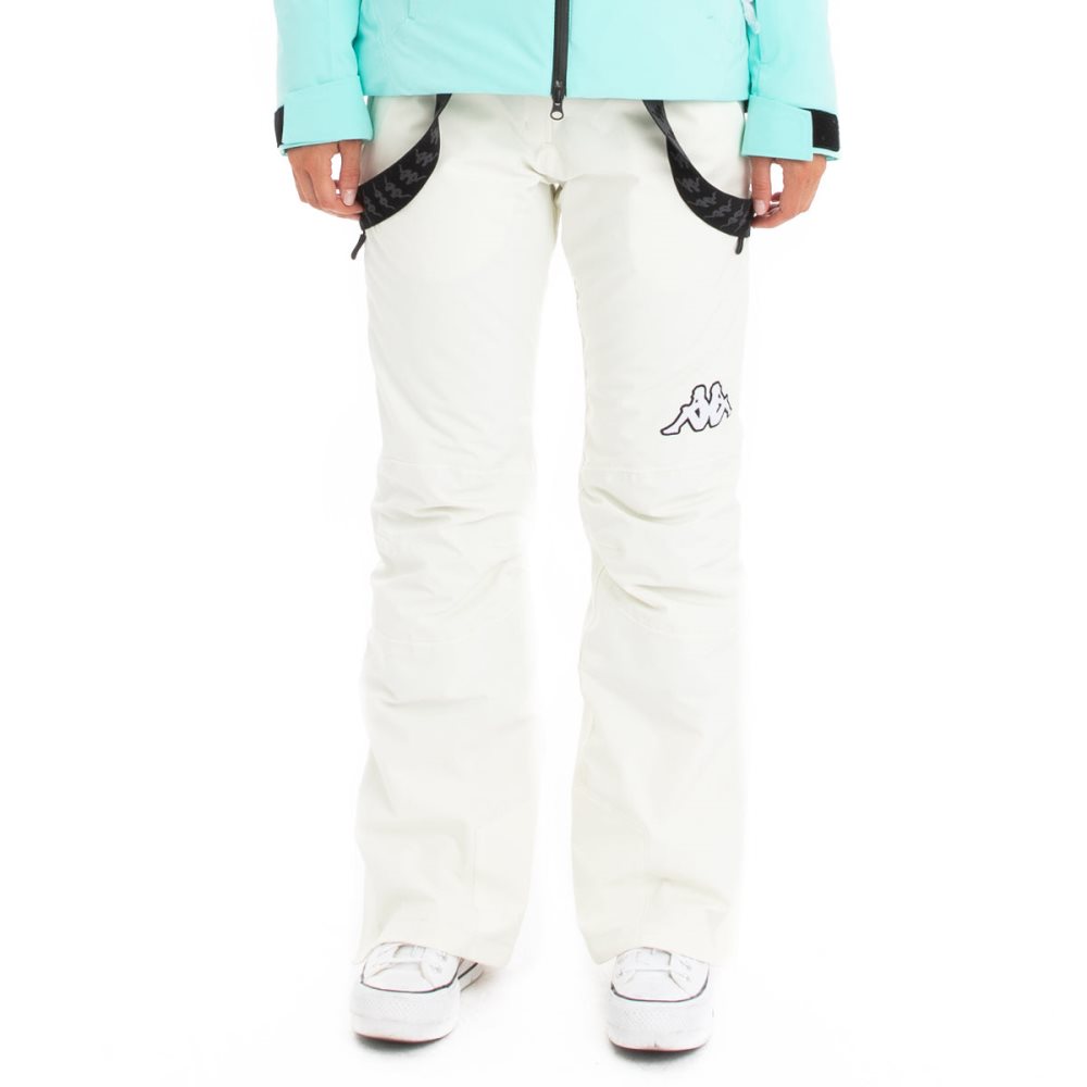 Kappa 6Cento 634 Ski Pants White | HI7852914