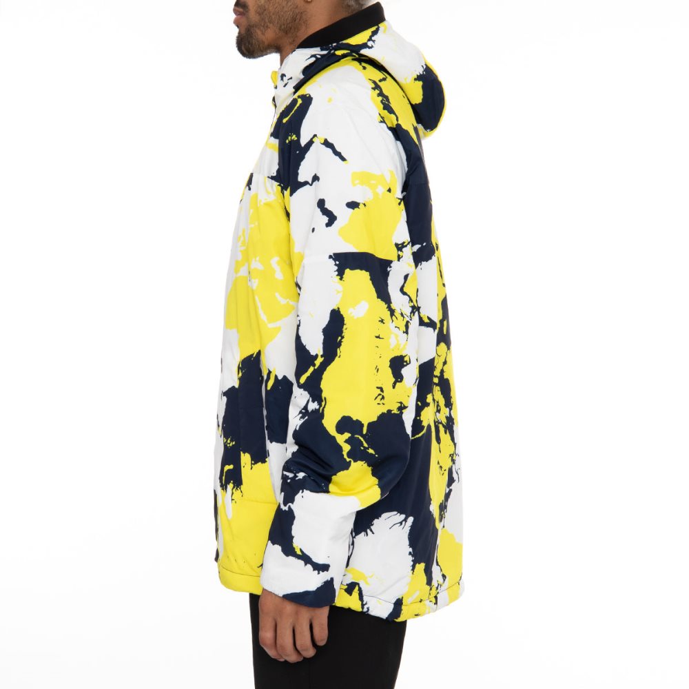 Kappa 6Cento 660F Ski Jackets Blue Yellow | VM8710962