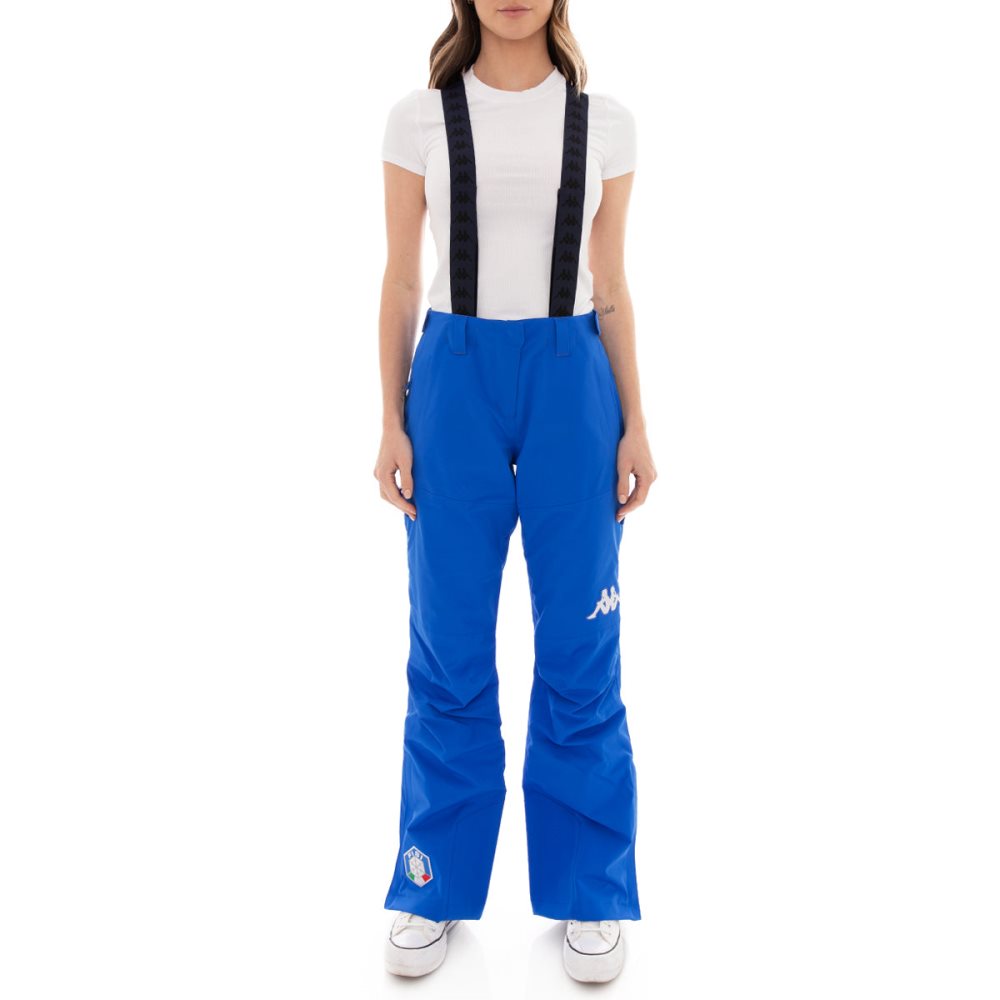 Kappa 6Cento 665 Fisi Ski Pants Blue | LV6897045