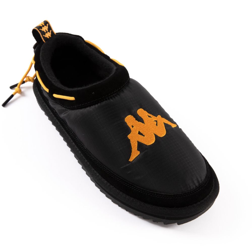 Kappa Authentic 3 Mules Black Light Yellow | AF3560978