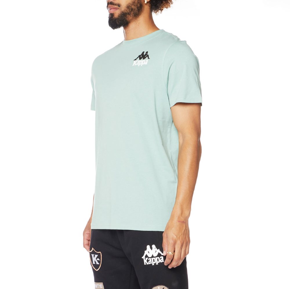 Kappa Authentic Ables T Shirts Olive | AQ2804317