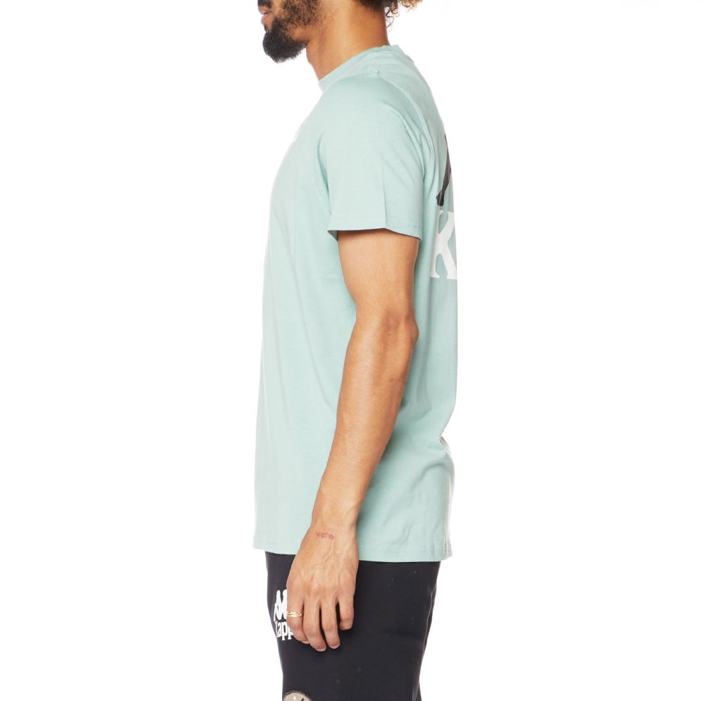 Kappa Authentic Ables T Shirts Olive | AQ2804317