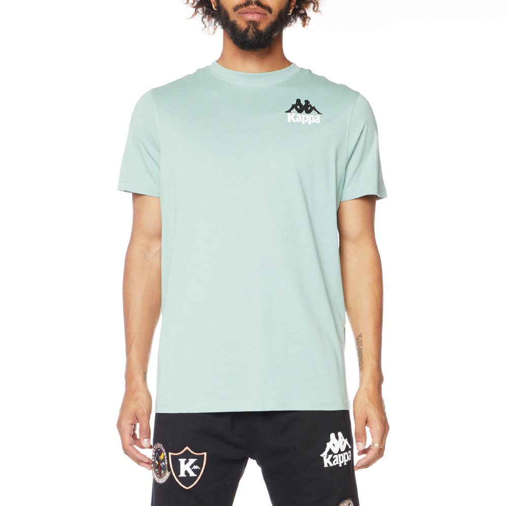 Kappa Authentic Ables T Shirts Olive | AQ2804317