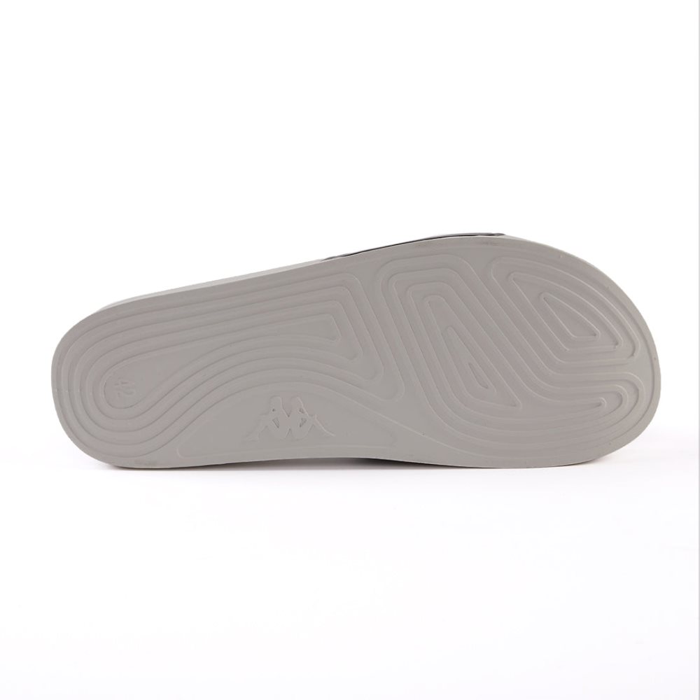 Kappa Authentic Adam 2 Slides Black Grey White | KE8163754