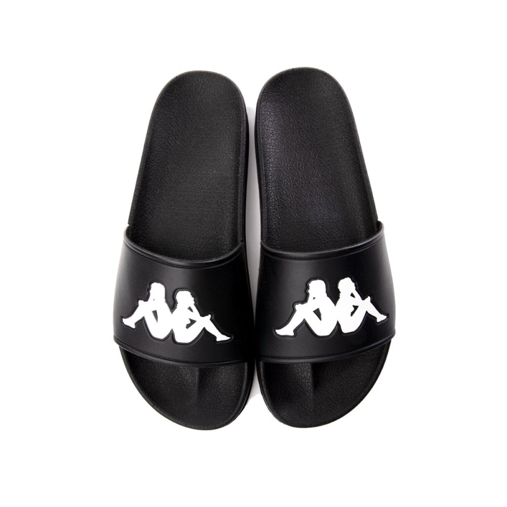 Kappa Authentic Adam 2 Slides Black White | QA2178934